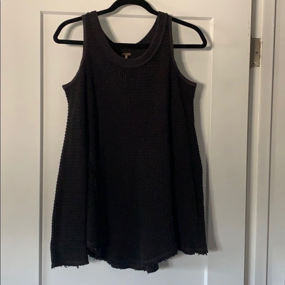 Free People Open shoulder pullover sweater